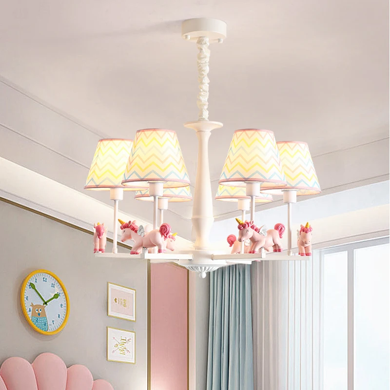 Children S Room Chandelier Bedroom Light Pastoral Dining Room Lighting Cartoon Hanging Lamp Creative Children S Chandelier Light Chandeliers Aliexpress