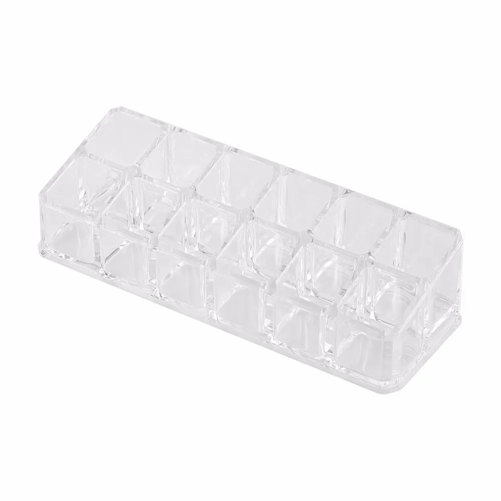 12 Trapezoid Clear Acrylic Makeup Display Lipstick Stand Case Make up Cosmetics Lip stick Organizer Holder Makeup Tool Kit 12 Trapezoid Clear Acrylic Makeup Display Lipstick Stand Case Make up Cosmetics Lip stick Organizer Holder Makeup Tool Kit
