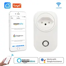 Smart Plug Switzerland Wifi Socket Swiss Plug 16A Power Monitor Tuya Smart Life Voice Control Works With Alexa Google Home IFTTT mini smart eu plug wifi control power 16a socket energy monitoring timer switch voice control works with alexa google and ifttt