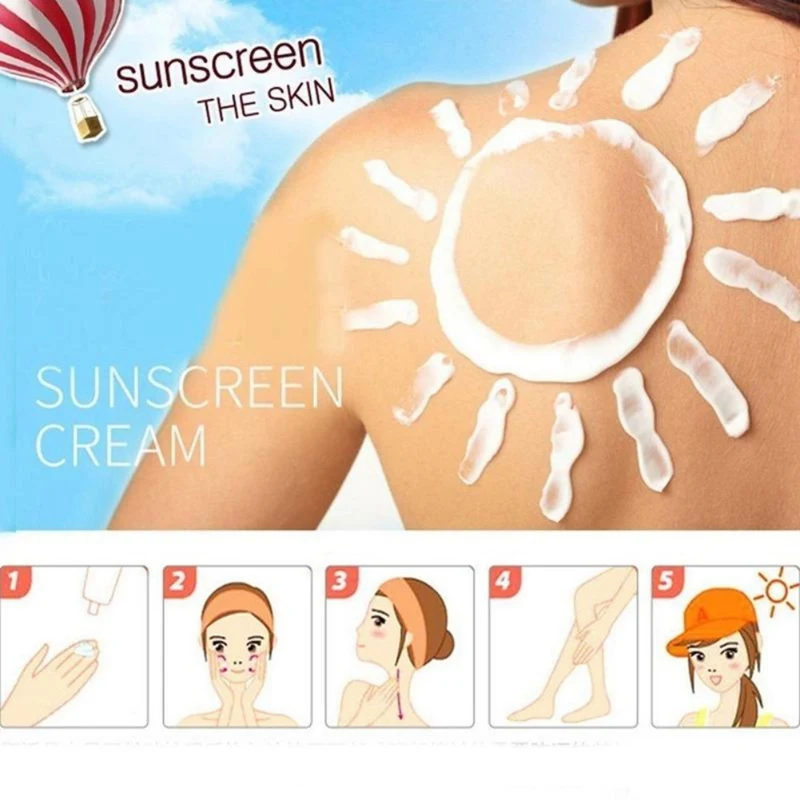 SPF50+ Infant Baby Facial Body Sunscreen Whitening Sun Cream Sunblock Skin Protective Cream Anti-Aging