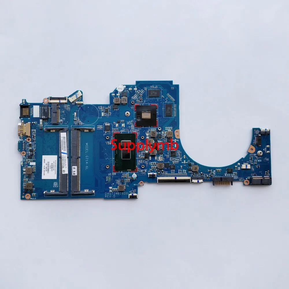 

927268-601 927268-001 DAG71MB16D0 w 940MX/2GB i7-7500U CPU for HP Pavilion 15 15-CC Series 15T-CC500 Laptop Motherboard Tested