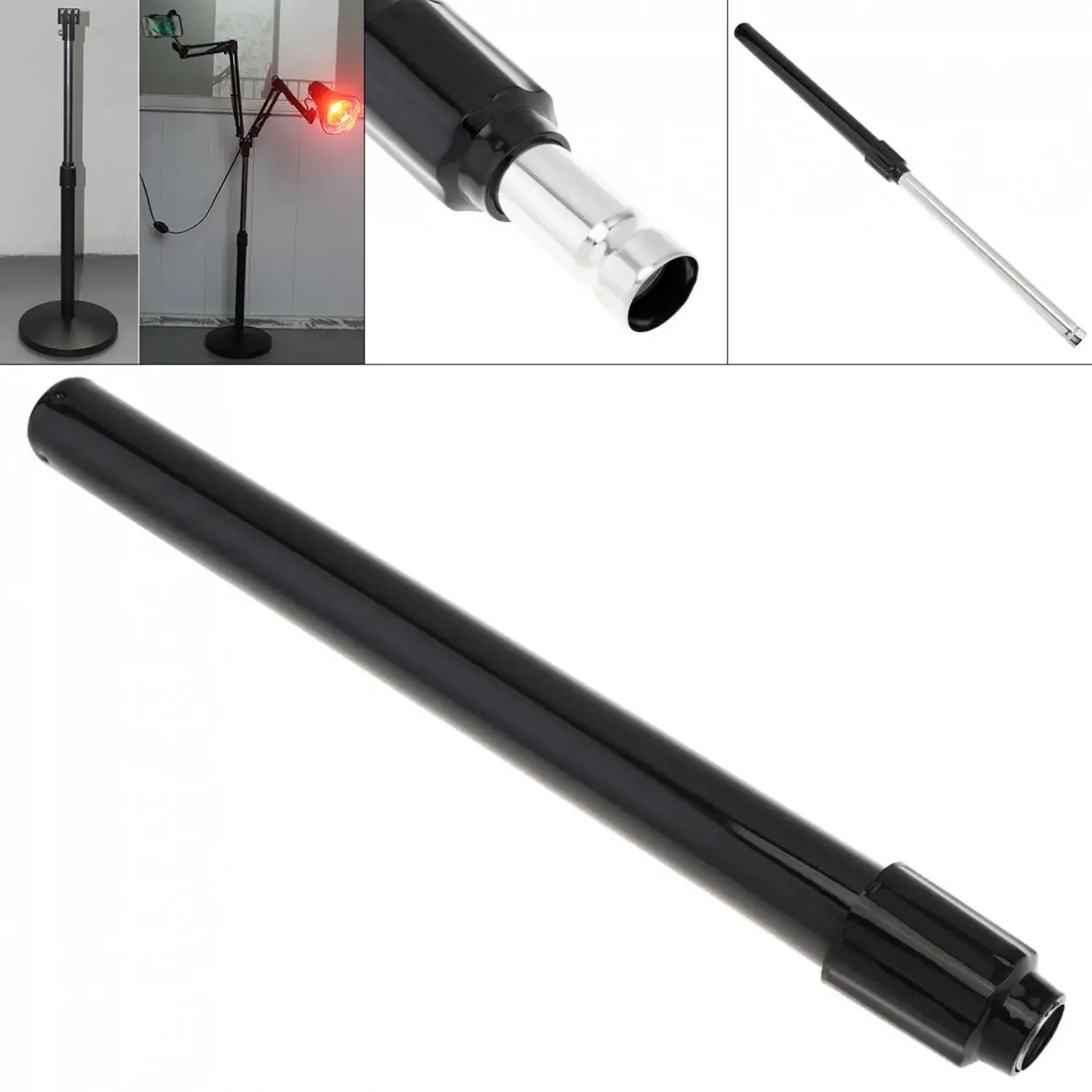 

Portable Lighting Accessories Telescopic Light Rod Mounting Extension Stems DIY Lighting Parts Height Adjustable for Floor Lamp