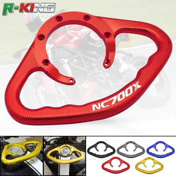 

motorcycle Passenger Handgrips Hand Grip Tank Grab Bar Handle For HONDA NC700 X NC700X NC 700X Black red gold blue titanium