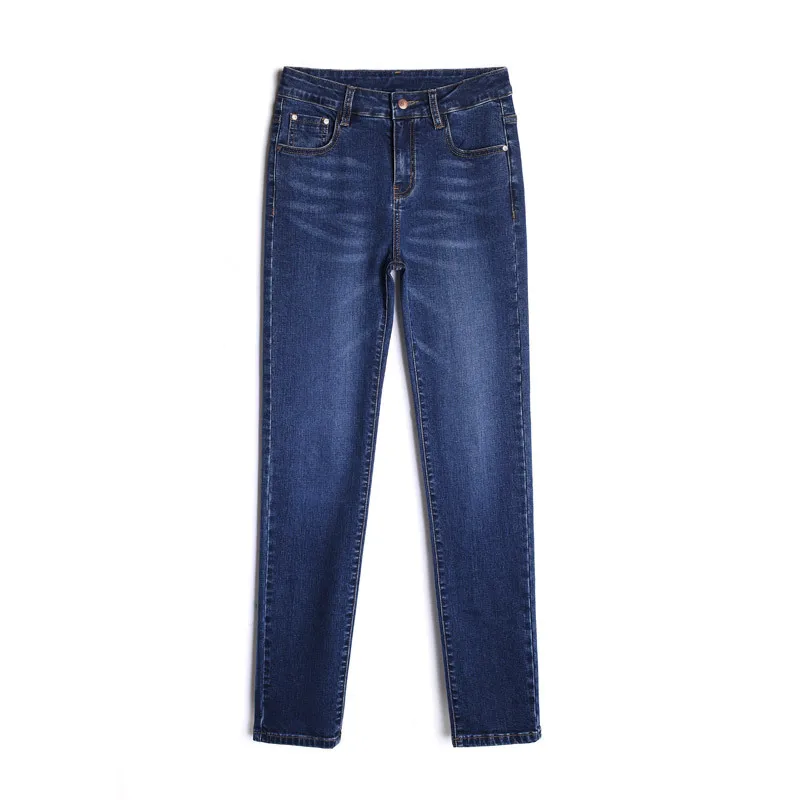 Garemay женские джинсы тонкие Femme Pantalona весенние прямые с высокой талией женские джинсы размера плюс джинсовая одежда хлопковые брюки джинсы