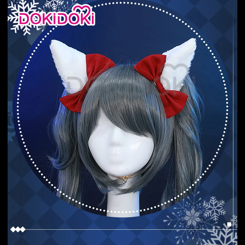 Парик DokiDoki для косплея черного Батлера женщин с изображением идола певицы |