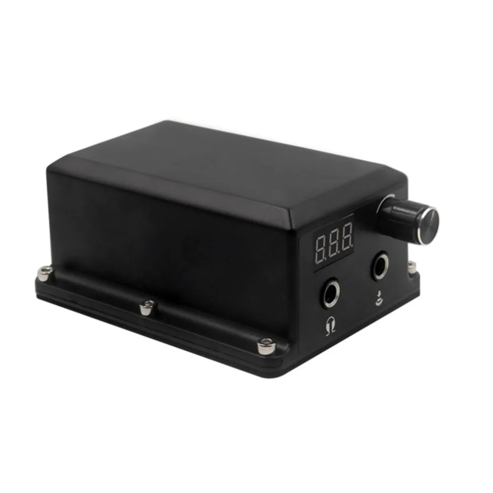 

Professional Tattoo Power Supply Digital LCD Display For Permanent Makeup Tattoo Machine Kits Power Supply Adjustable Voltage