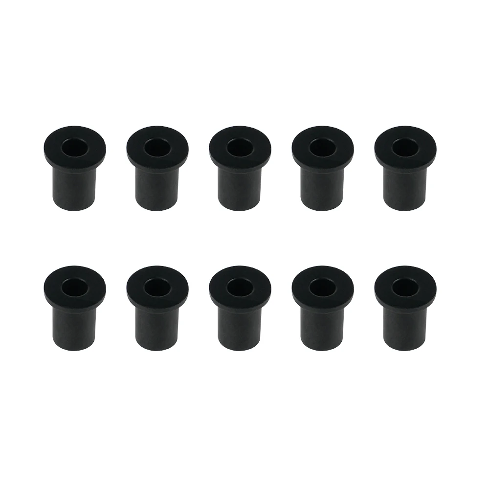 NICECNC 5/16" Wellnuts 10 Pcs Rubber Black Universal Canoe Boat Kayak Windscreen Accessory
