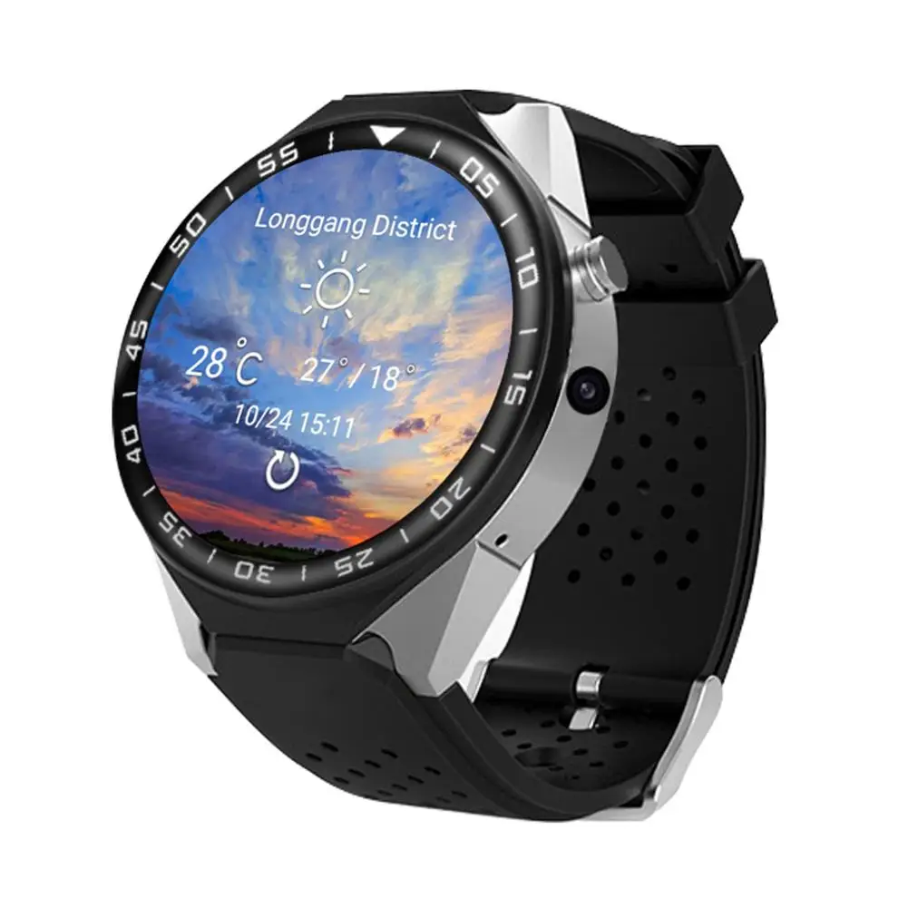 

S9 1GB/16GB Sim Card Smart Watch Android 5.1 MTK6580 1.39"inch Smartwatch With Bluetooth WIFI GPS 2.0MP Camera Function