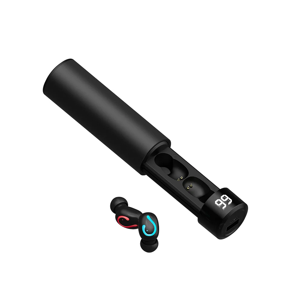 Bluetooth наушники гарнитура TWS беспроводные наушники Handsfree спортивные наушники игровая гарнитура с 1500 мАч power bank