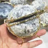 Natural Handmade Storage Agate Geode Necklace Rough Quartz Crystal Earring Rings Box Crystal Stone Women Jewelry Container 4