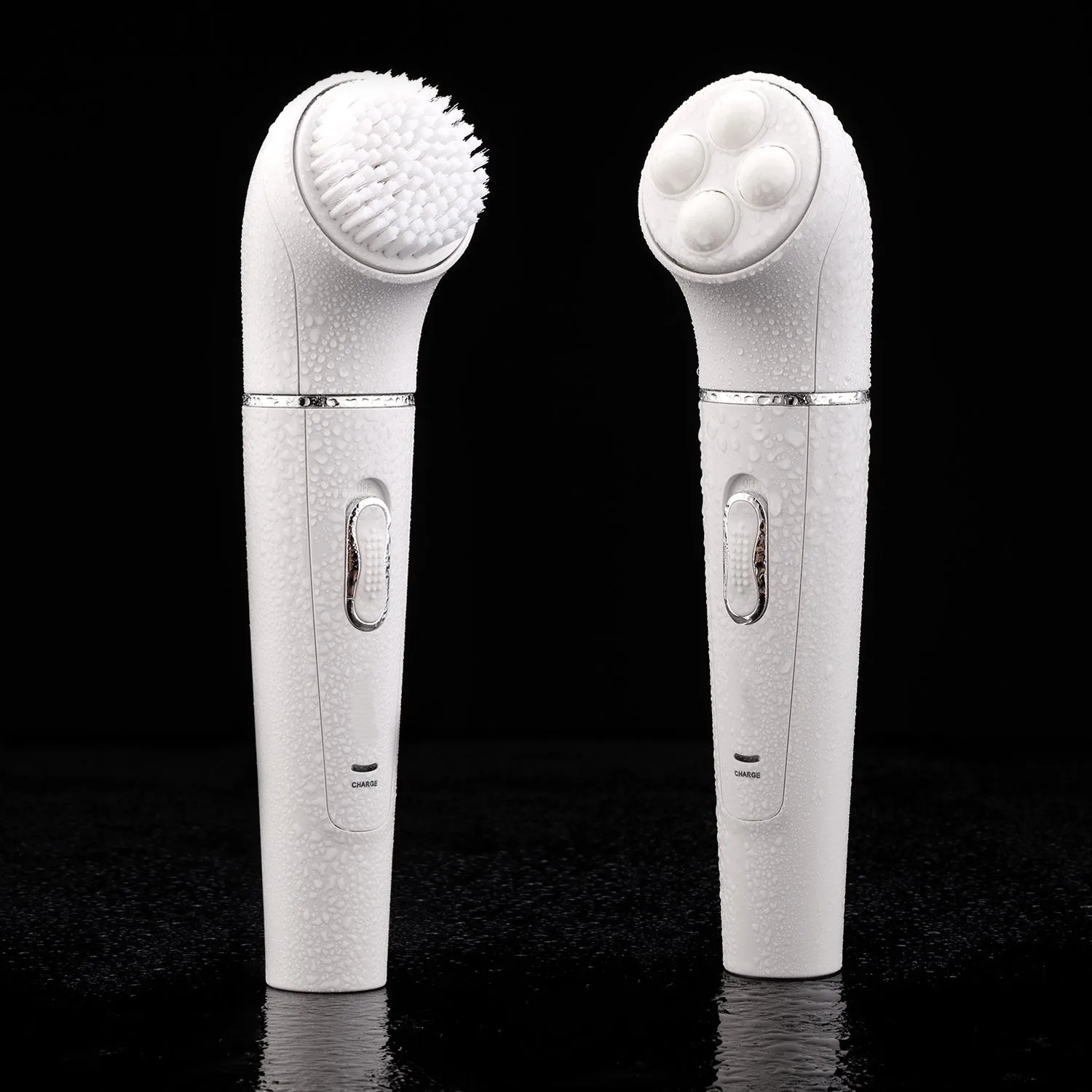 5in1 Beauty Tool Set Rechargeable Electric Hair Removal Epilator Shaver Callus Remover Face Cleansing Brush, and Facial Massager