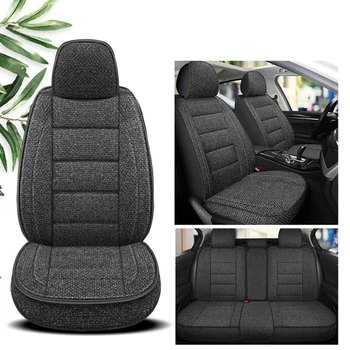 

7 kits leather Universal Automobile Seat set Universal Automobile Seat Cover Five-seater Car Chair Covers Front Rear Protective
