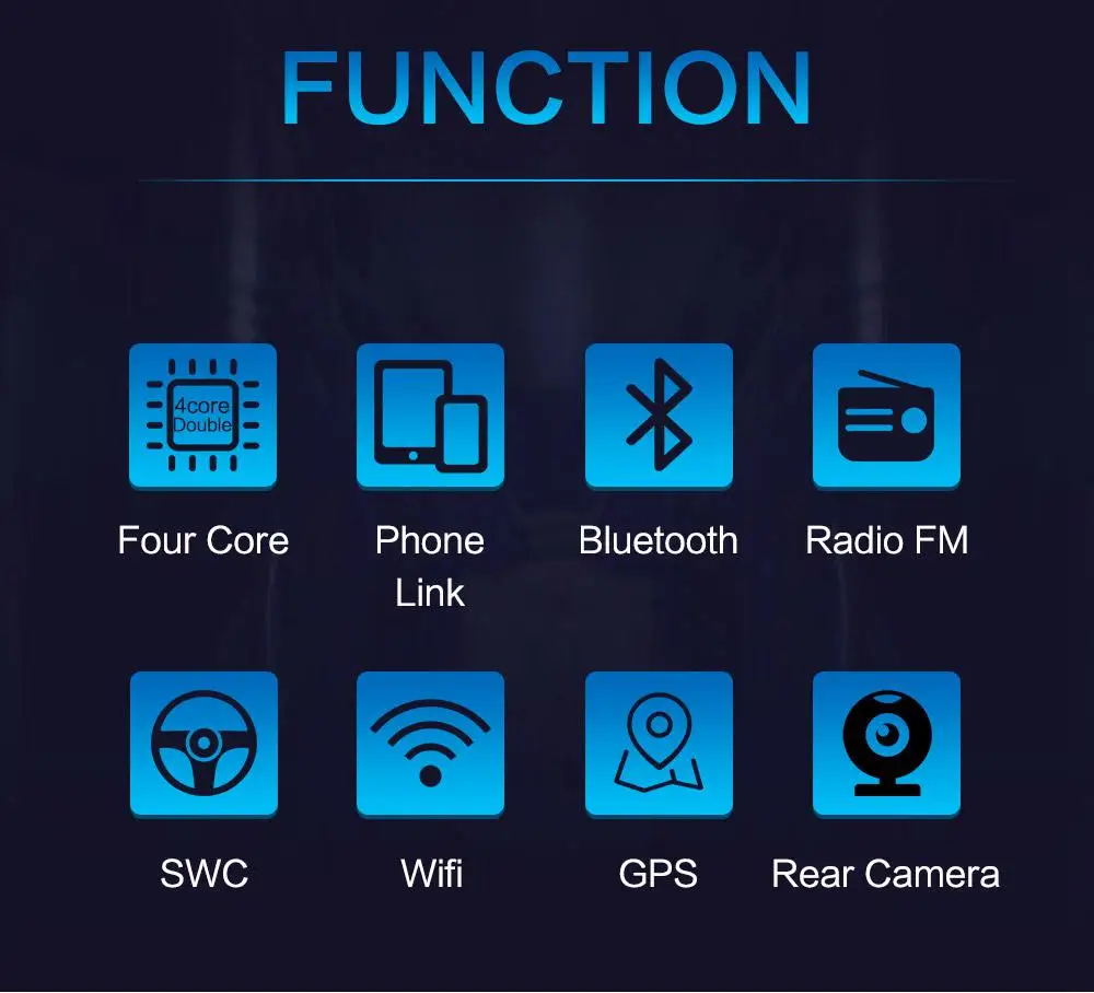 2din Android 8,1 материнская плата 9/10 дюймов Автомобильная Радио gps навигация wifi SWC USB сенсорный экран 1G+ 16G для универсального Hoxiao CARLAOER