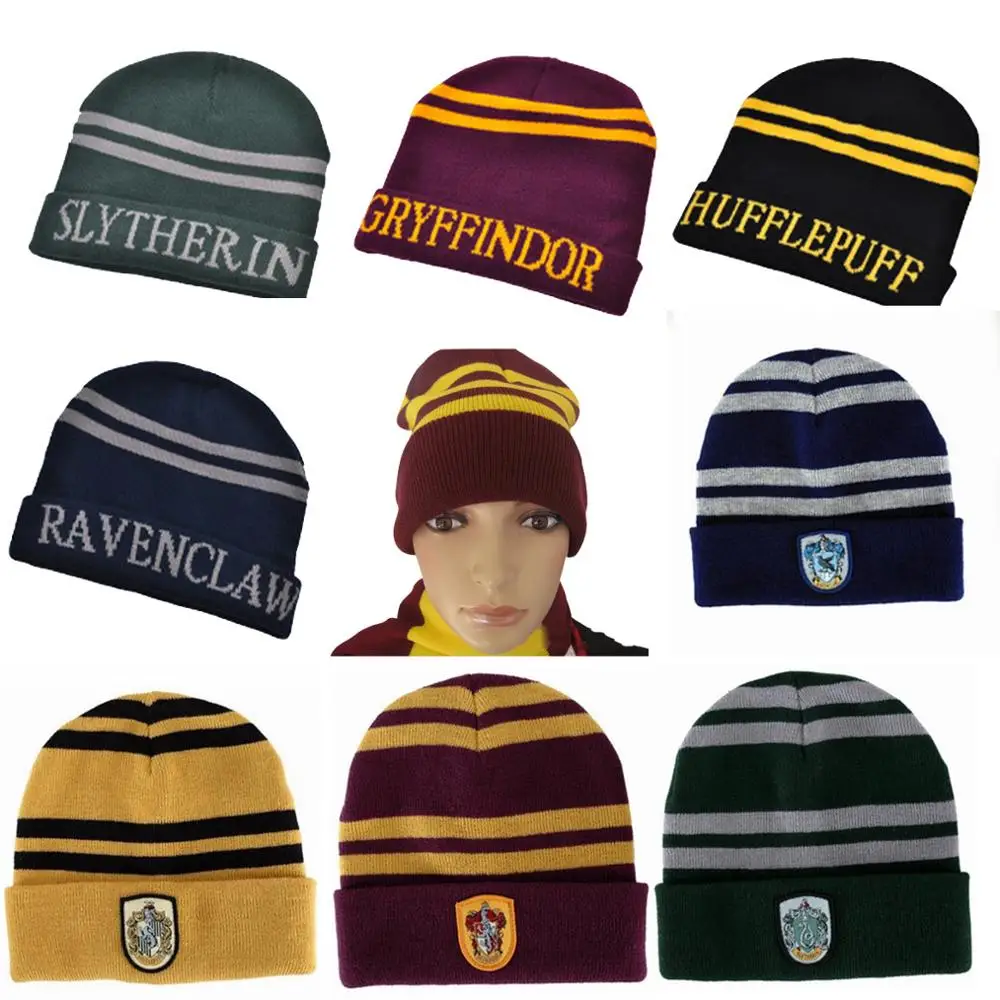 Harr Potter ภาพยนตร์หมวกคอสเพลย์อุปกรณ์เสริม Hogwarts Gryffindor