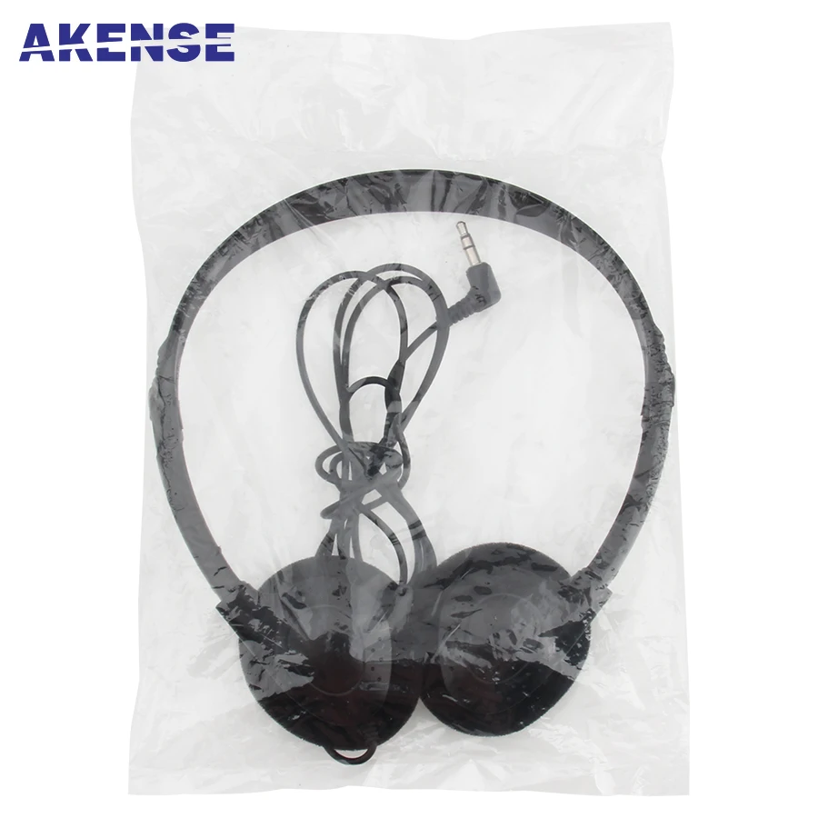 1000pcs Disposable Headsets Gift Earphones Headphones for School Library Classroom Airplane Hospital Students Kids and Adults