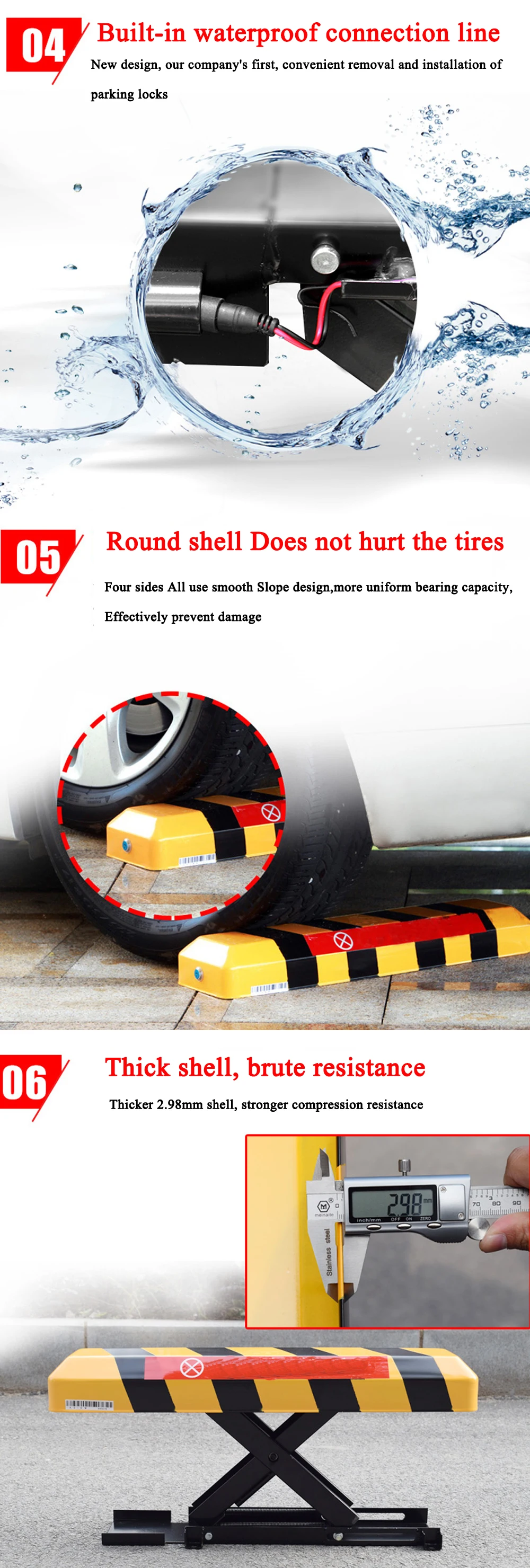 Hc15002e6096f435bb3ceb5ae580b7094j Reserved Automatic (Remote Controlled) Parking Lock and Parking Barrier, Long Rocker, Parking Locks and Barriers Mallzona