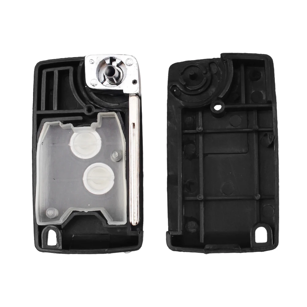 Чехол для ключа KEYYOU Peugeot 107 207 307 407 D05 складной с 2 кнопками модифицированный|Ключ от