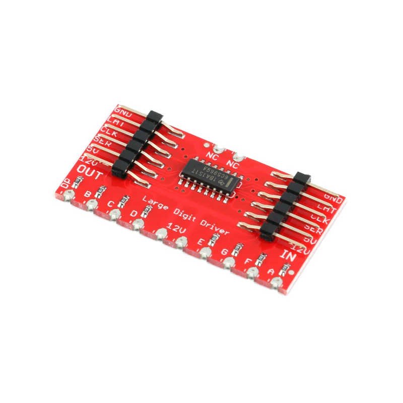 DC 5V TPIC6C596 большие цифры водителя 6," 7-сегментный светодиодный Дисплей модуль для андрино Diy Kit Электронная Модуль платы блока программного управления
