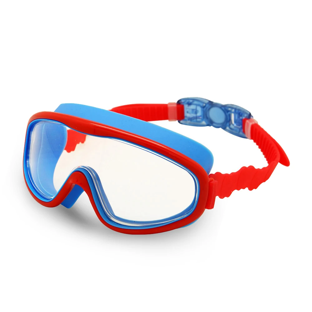 

Kids Swim Goggles Children 3-8Y Wide Vision Anti-Fog Anti-UV Snorkeling Diving Mask Ear Plugs Outdoor Sports