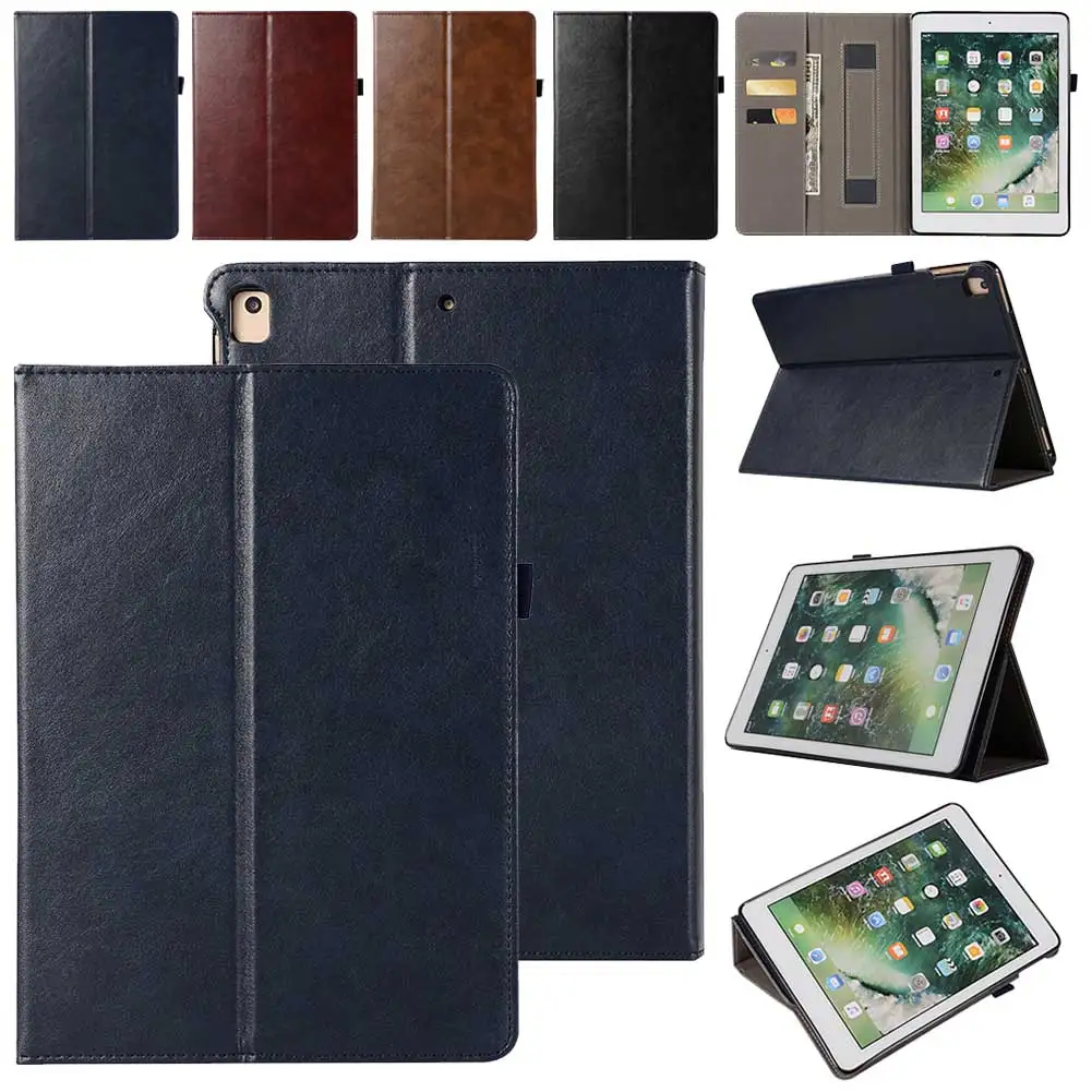 Противоударный чехол из искусственной кожи с откидной подставкой для iPad 10,2 дюймов чехол Бизнес Авто Режим сна/пробуждения умный чехол для iPad 7th Gen чехол