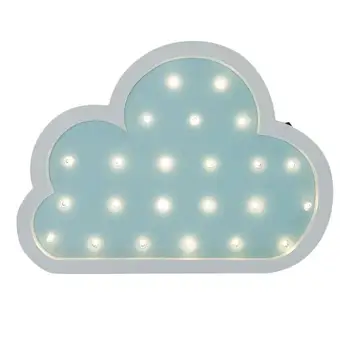 

LED Cartoon Clouds Shape Wall Lamp Modeling Light Festival Home Decorative