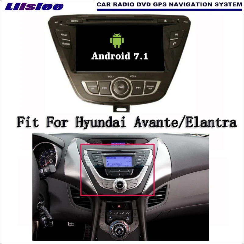 Android 7 1 2G RAM для Hyundai Avante/Elantra автомобильный Радио Аудио Видео Мультимедиа DVD плеер