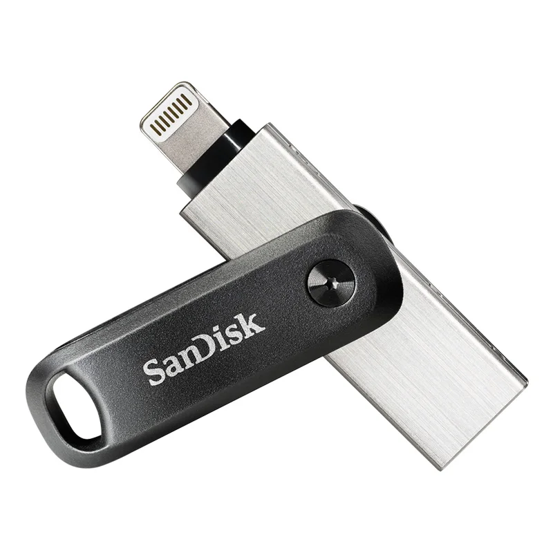 SanDisk USB флеш-накопитель SDIX60N iXPand OTG разъем Lightning USB3.0 256 ГБ 128 ГБ Флешка MFi для iPhone и iPad