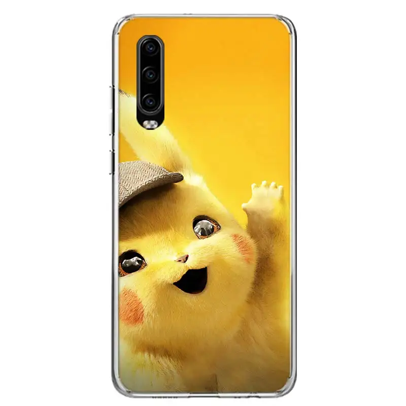 Пикачуэ обложка фильма чехол для телефона для huawei P30 P20 mate 30 20 10 Pro P10 Lite P Smart Z+ Coque Shell Capa
