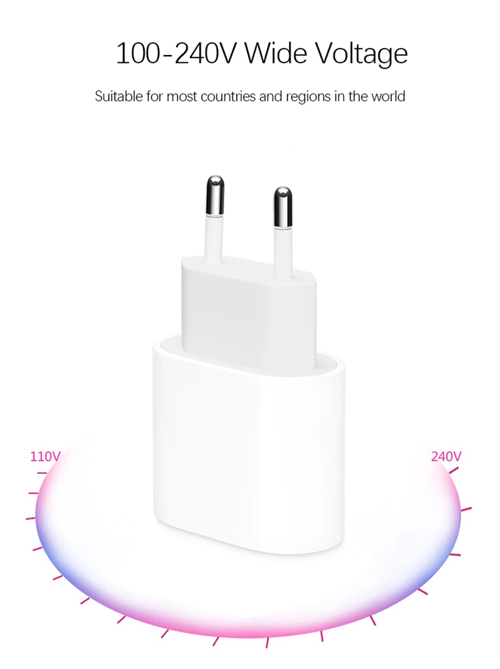 usb c 20w Original 20W USB-C Power Adapter For iphone 13 Pro Max Type C fast charger for Apple Cable for iPhone 12 8 X XR 11 XS US UK EU charger 65w
