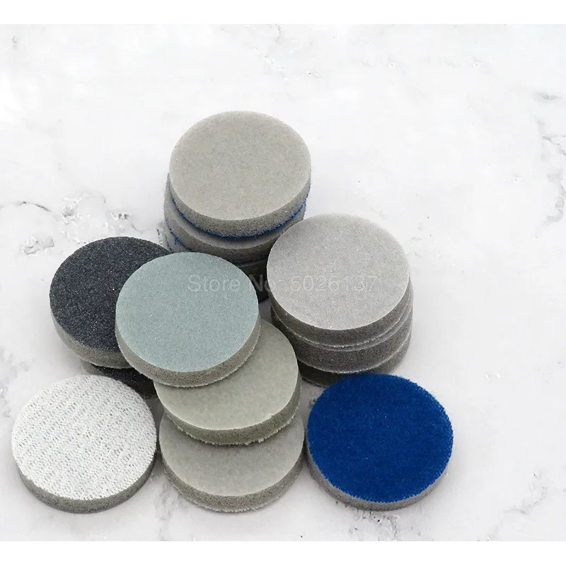 6 Inch Sandpaper Dry Polishing Self-adhesive Flocking Paper Sanding Discs 10-50p 