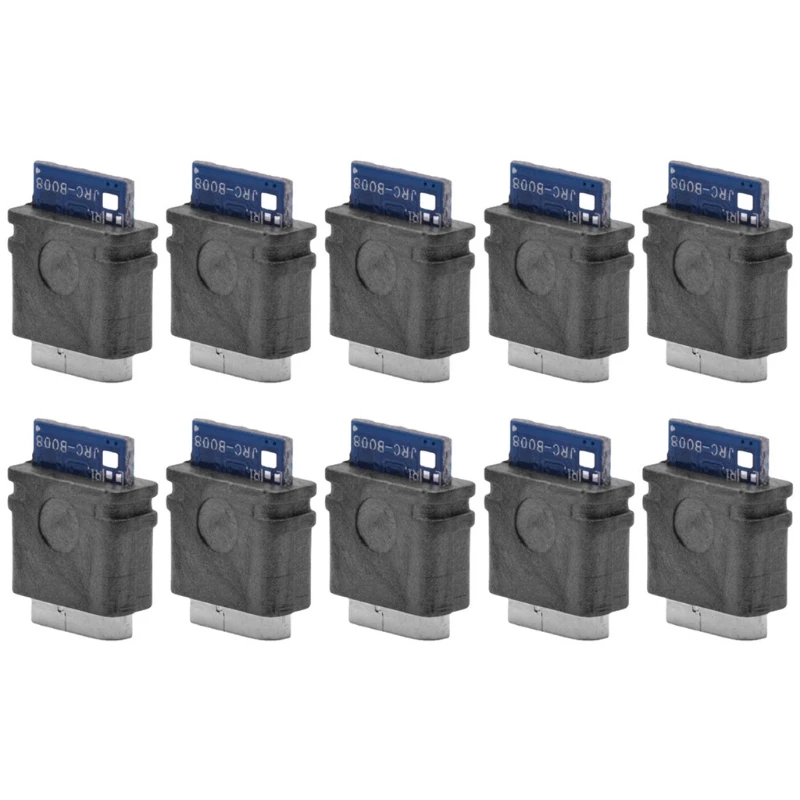 

10pcs USB Type-C Connector 16 Pins Female Socket Waterproof Receptacle Adapter to Solder Wire & Cable Support Board