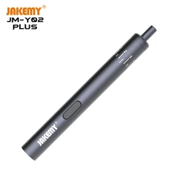 JAKEMY – jeu de tournevis électriques JM Y02 Plus, couple réglable, Kit d'outils de réparation pour téléphone portable, appareil photo et ordinateur portable, amélioration de l'habitat 