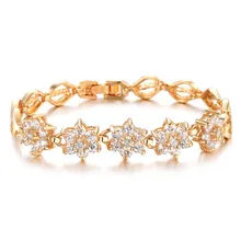 CGB14 Модный летний Модный популярный круглый Кристальный ювелирный браслет и браслеты для женщин золотые браслеты для женщин