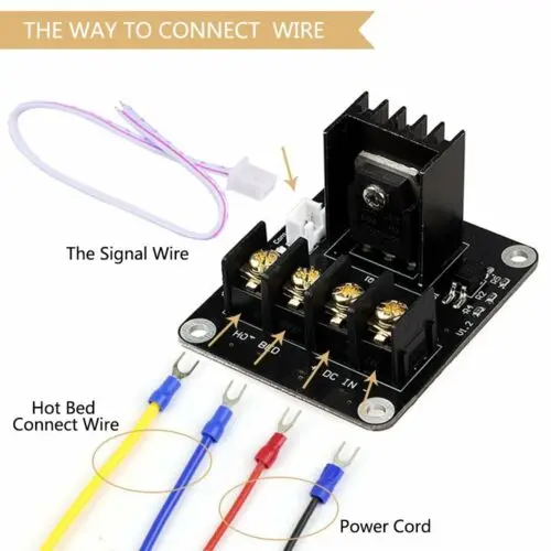 2шт 3d принтер Mosfet с подогревом кровать силовой модуль MKS Ramps 1,4 Anet A8 A6 A2