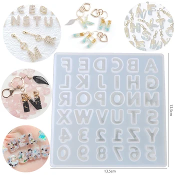 

1 Set Jewelry DIY Silicone Casting Mold Tools Mix Stick Dropper Clasp DIY Jewelry Molds Set