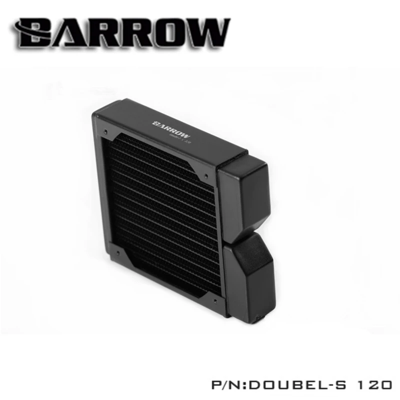 Barrow Doubel-S120 double-s eries 120 мм Высокая плотность двухволновой медный кулер для 12 см вентиляторов, гаджет радиатор