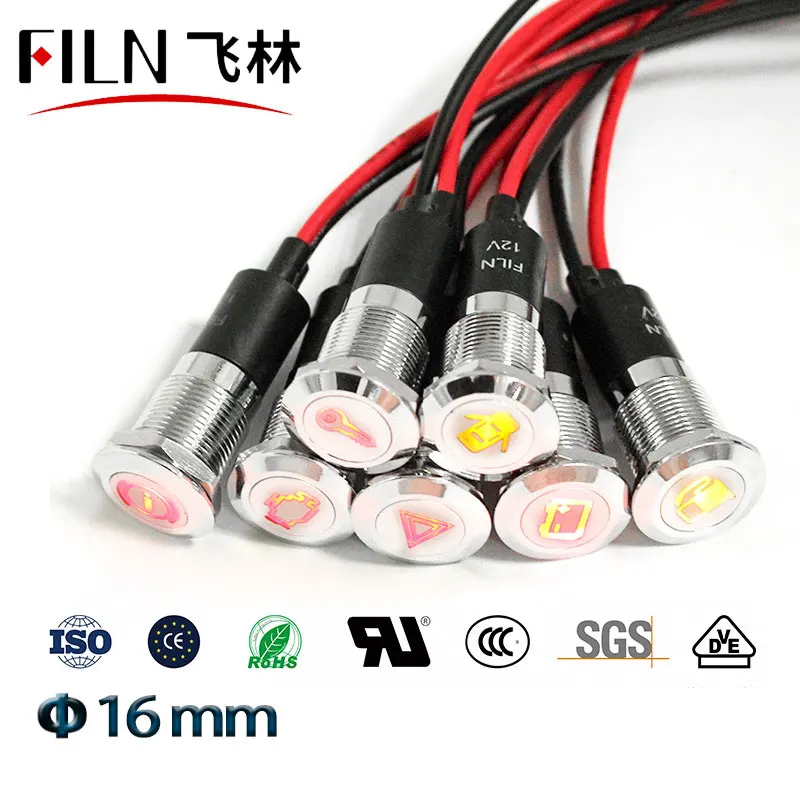 Filn FL1M-16FW-C 16 мм 12В led