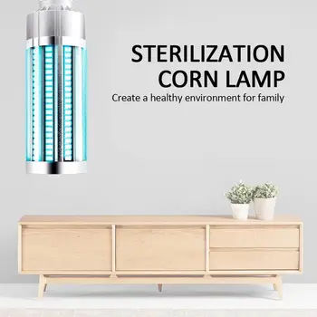 

347led Aluminum Ozone Disinfection Light UVC Sterilization Light Portable Mask Family Protective Equipment Energy Conservation