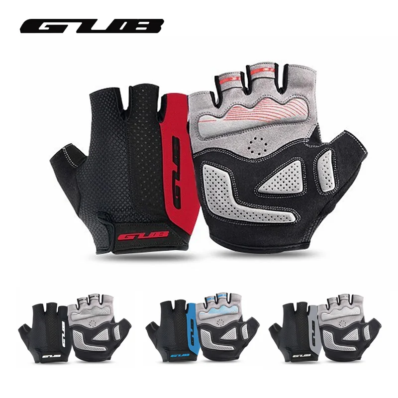 

Summer Cycling Gloves Outdoor Sports MTB Shockproof Bike Gloves Non-slip Breathable Half Finger Bicycle Gloves For Men Women