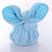 Омар Ши Чао тонкое волокно матовый шланг Божья коровка лук толстый мягкий не линяет полотенце для сушки волос сухая шапочка для волос