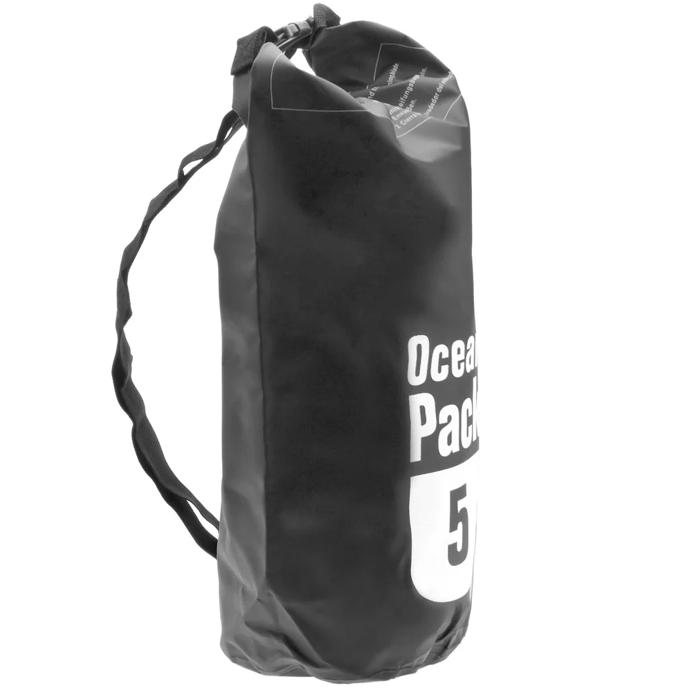 PrimeMatik - Bolsa impermeable de 5L. Mochilla acuática para naútica kayak canoa pesca camping