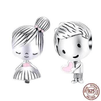 

Fit Original Pandora Bracelet Genuine 925 Sterling Silver Bead Metal Beads for Women Jewelry Making Boy and Girl Charm Cute Baby