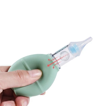 

Kid Baby Nasal Aspirator Silicone Nose Cleaner Newborn Baby Care Sucker Cleaner Safe Hygienic Nose Aspirator With Tweezers Kits