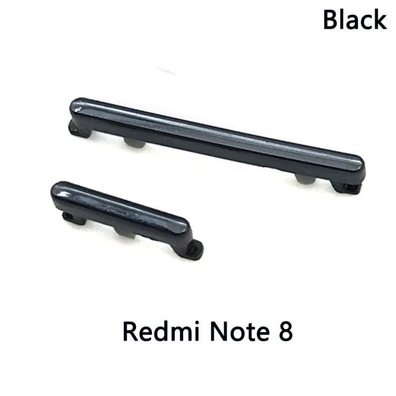 For Xiaomi Redmi Note 9S Side Key Volume Buttton + Power On / Off Side Key Set For Xiaomi Redmi Note 10 Pro Volume Side Button cell phone housing Housings & Frames