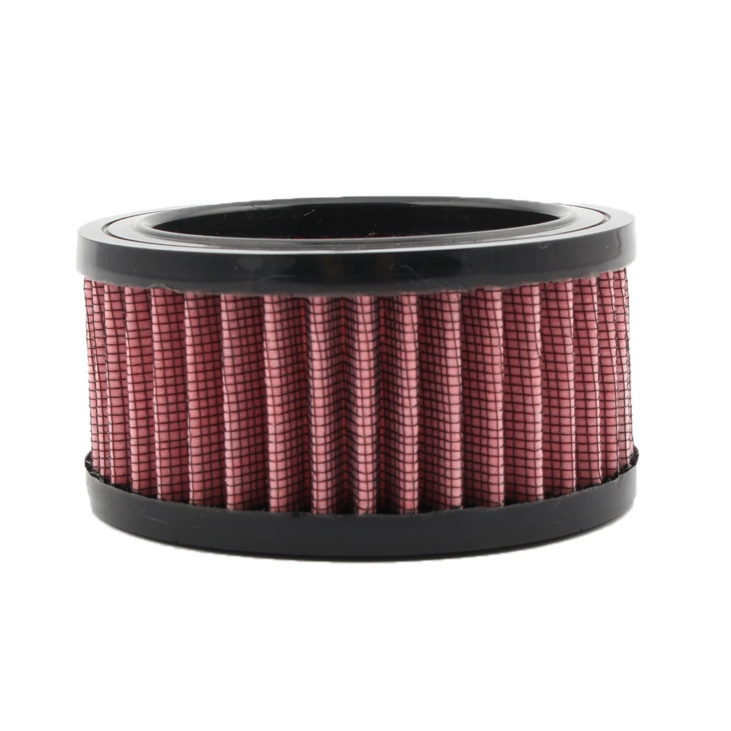 Motorcycle Air Intake Filter Cleaner Replacement for Harley Sportster XL883 XL1200 04-15 Motorbikes - Red