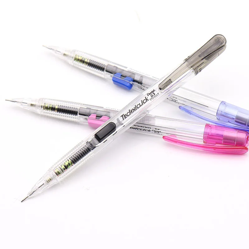 

Pentel PD105T Side Press 0.5mm 0.7mm Mechanical Pencil For School And Office Stationery Graphite Pencil