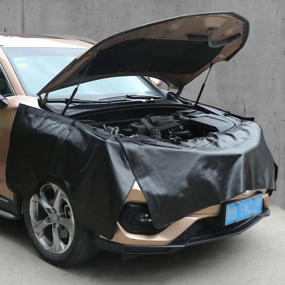 Автомобильный механик Магнитная крышка крыла коврик набор с крючками большой