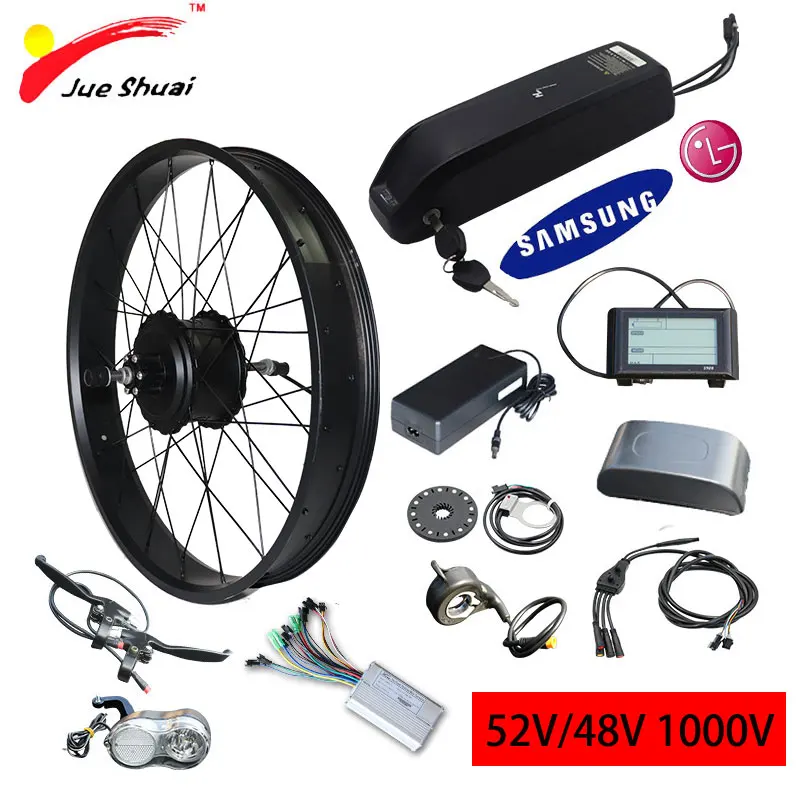 fat tire electric bike conversion kit with battery
