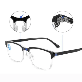

Anti Blue Light Reading Glasses Women Men Progressive Hyperopia Computer Protection glasses Filter blue Ray Presbyopia Eyewear