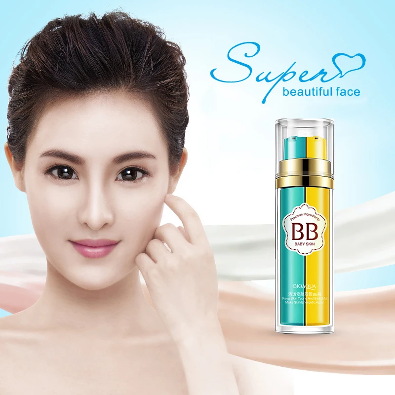 BIOAQUA Макияж bb крем, основа, bb и основа в одной бутылке, основа, натуральный bband cc крем сохраняет кожу молодой и красоты